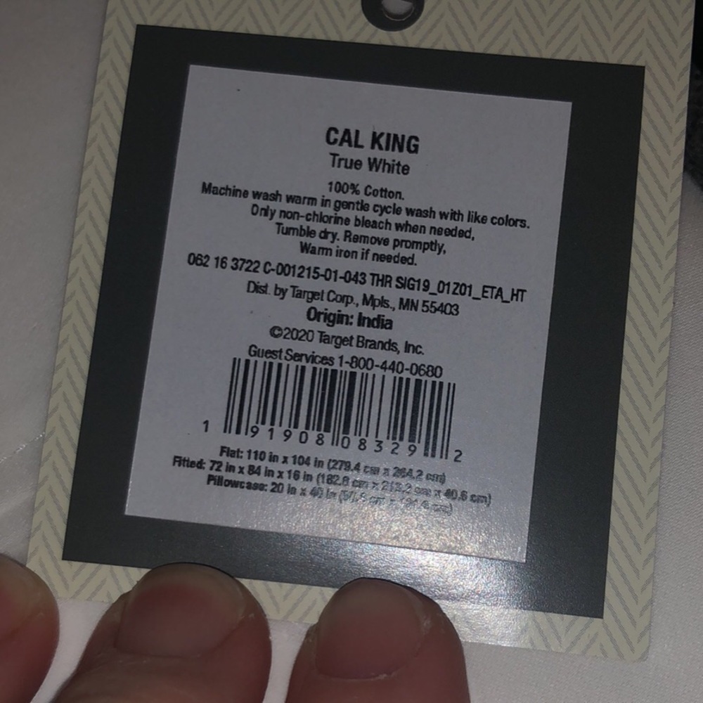 Cali king sheet sets